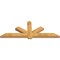 Ekena Millwork Kennewick Rough Sawn Timber Gable Bracket, Western Red Cedar, 84"W x 31"H x 4"D x 6"F, 9/12 Pitch GBW084X31X0406KEN00RWR - alternate 2